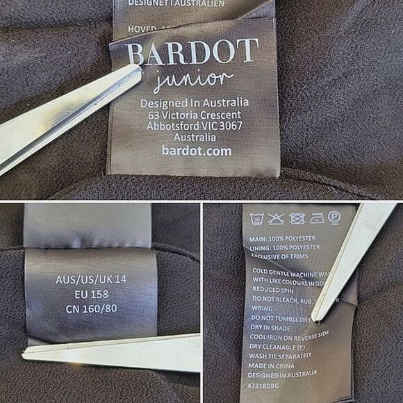 Bardot Tween Girl Cassidy Wrap Dress in Mood Bloom - Picture 7 of 16